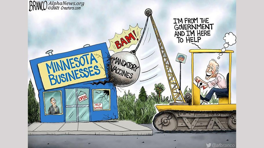 Political cartoon of the day: Kenosha blowback