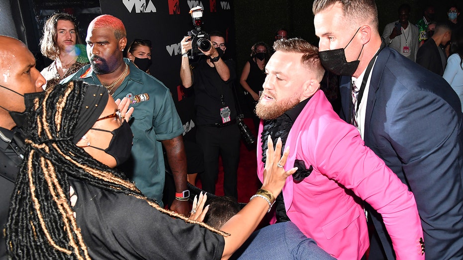 Conor McGregor, MGK involved in fracas on VMAs red carpet