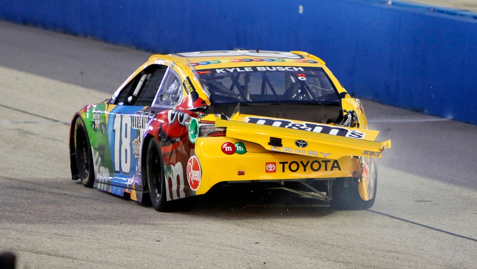 Nascar S Kyle Busch Fined 50 000 For Reckless Driving At Darlington Fox News