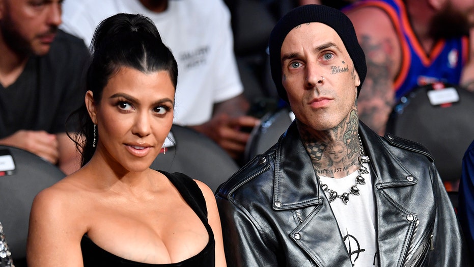 Travis Barker, Kourtney Kardashian pack on the PDA in front of Eiffel Tower: ‘Forever isn’t long enough’