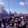 Walking to Brooklyn during 9/11 attacks. (Photo by Robert Essel NYC/CORBIS/Corbis via Getty Images)