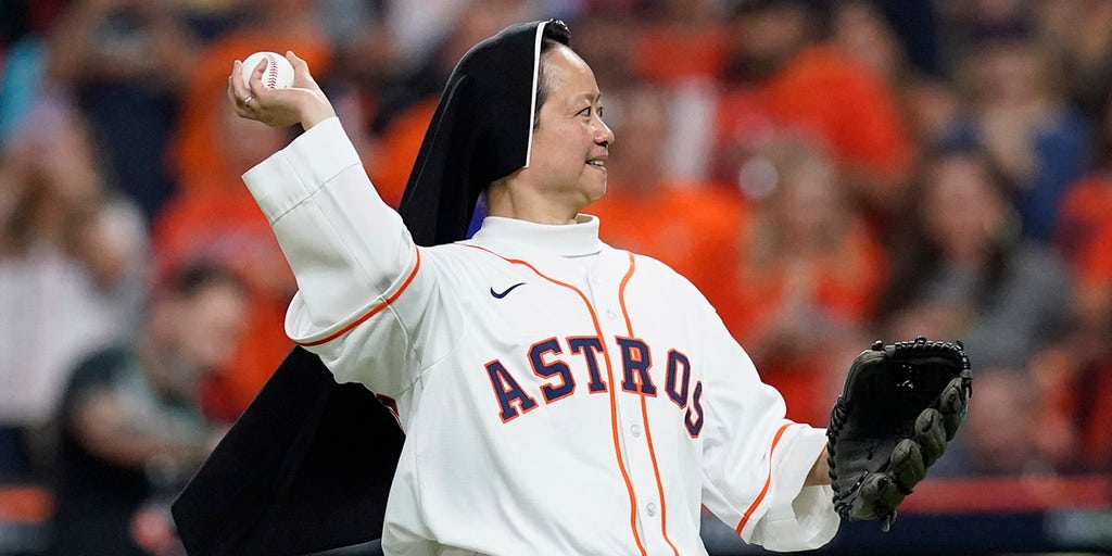 Houston nun throws out first pitch before ALCS win: 'This is our time