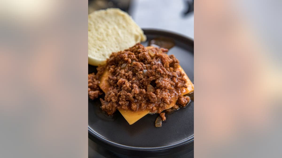 Load up your Sloppy Joe with cheese and you're all done.