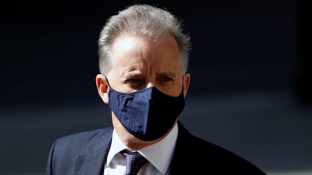 Former British spy Christopher Steele arrives at the High Court in London, Britain, July 20, 2020. (REUTERS/John Sibley)
