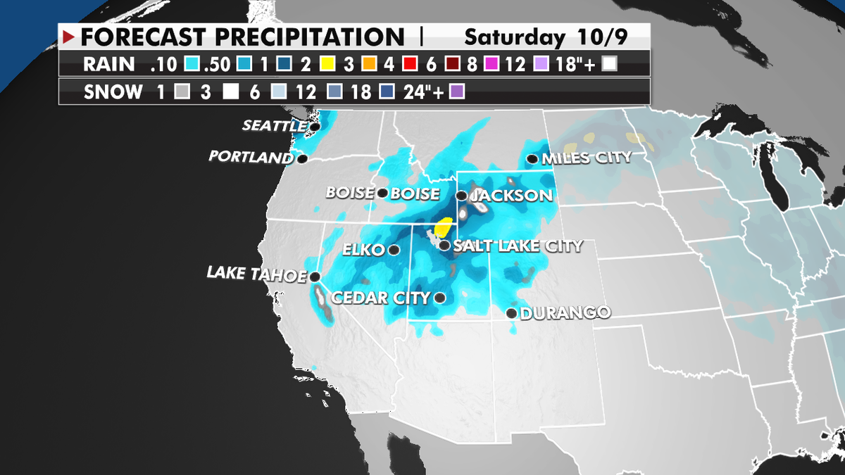 Precipitation across the Northwest