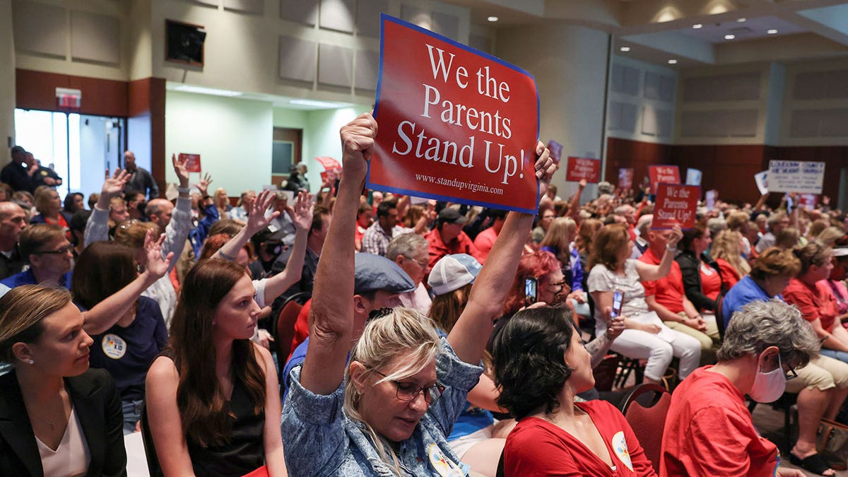 Parent Protest in Loudoun County, Virginia