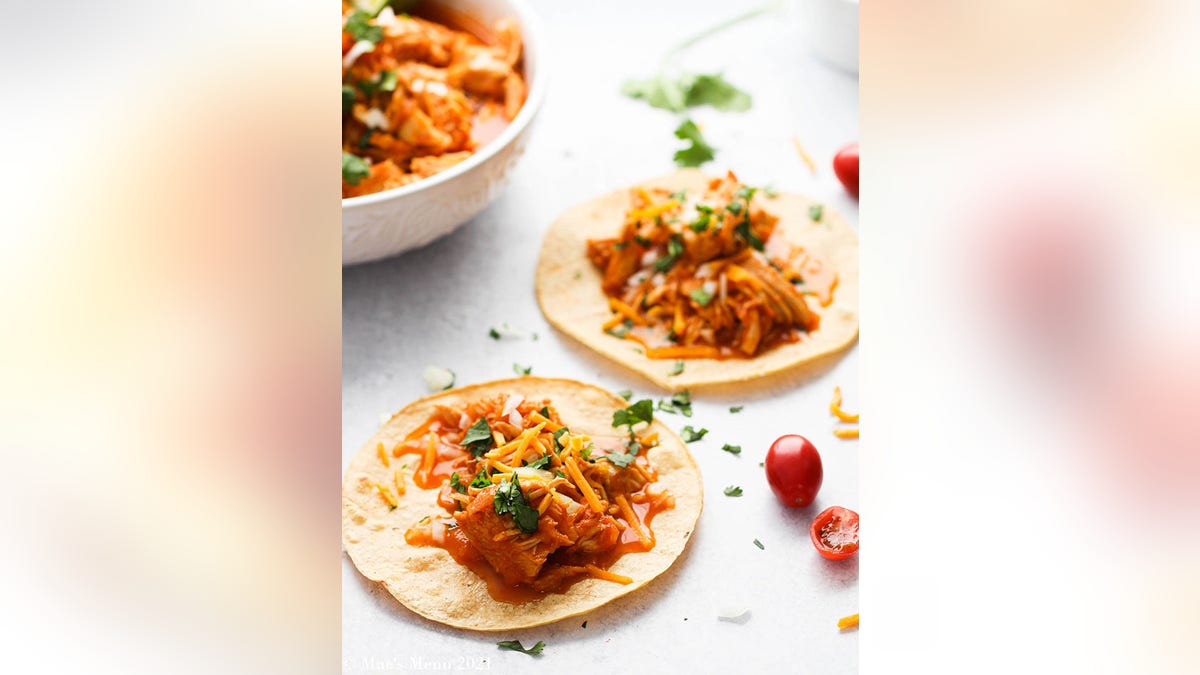 instant pot chicken tacos