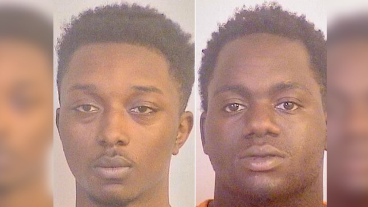 Julian Lamont Gordon (left) and James Deanthony Reed (right) are facing murder charges for allegedly taking part in a drive-by shooting Friday night in Tuscaloosa.
