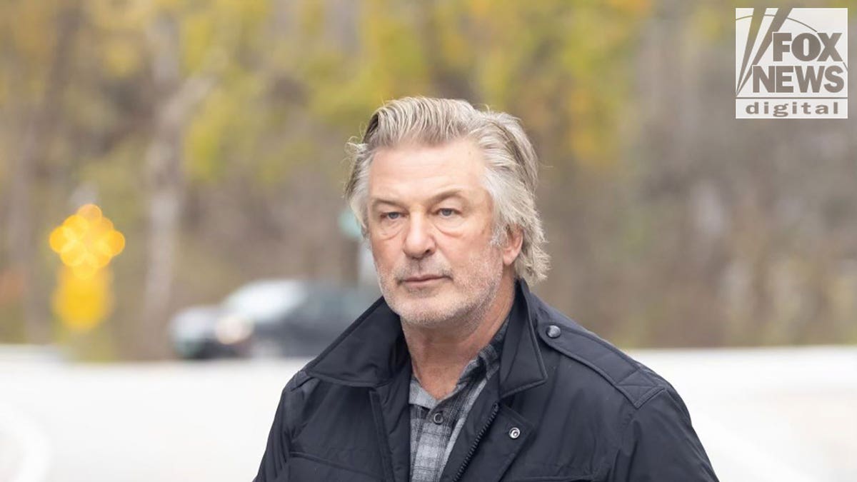 Alec Baldwin in a black jacket