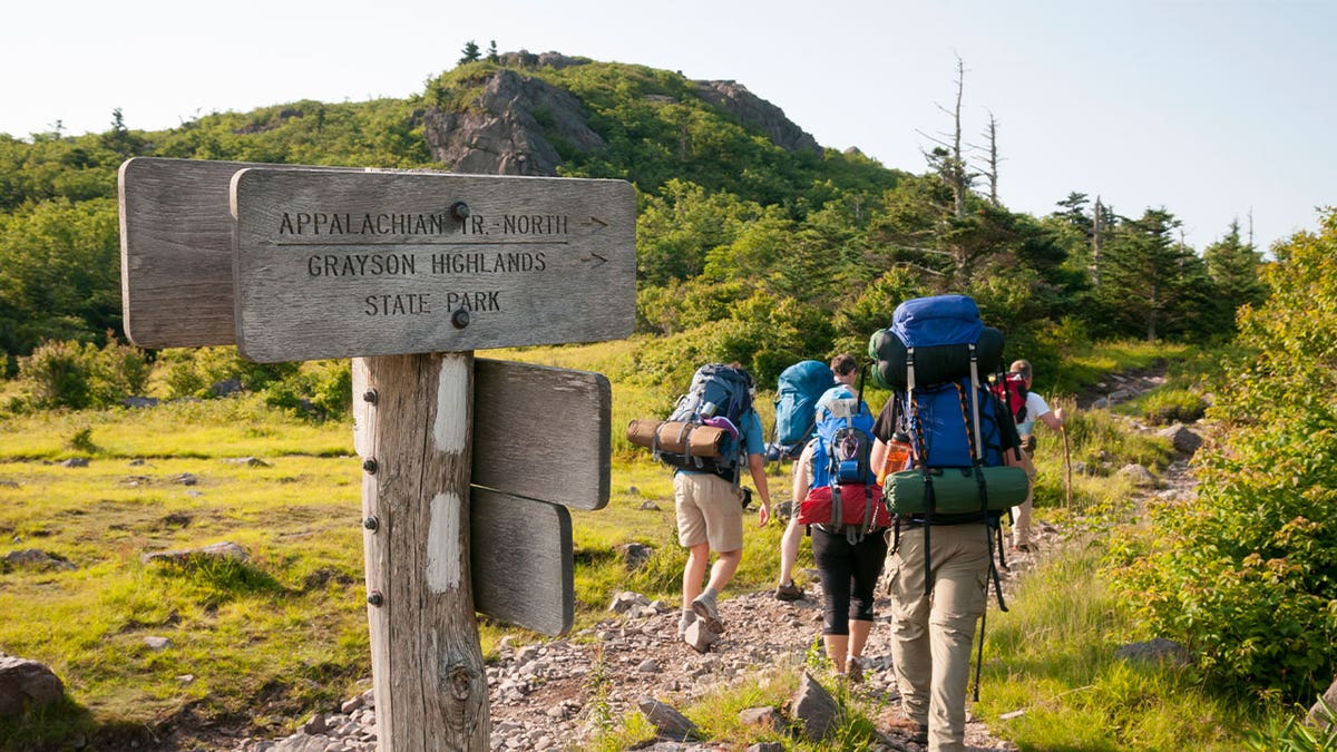 The Appalachian Trail runs for over 2,000 miles in all.