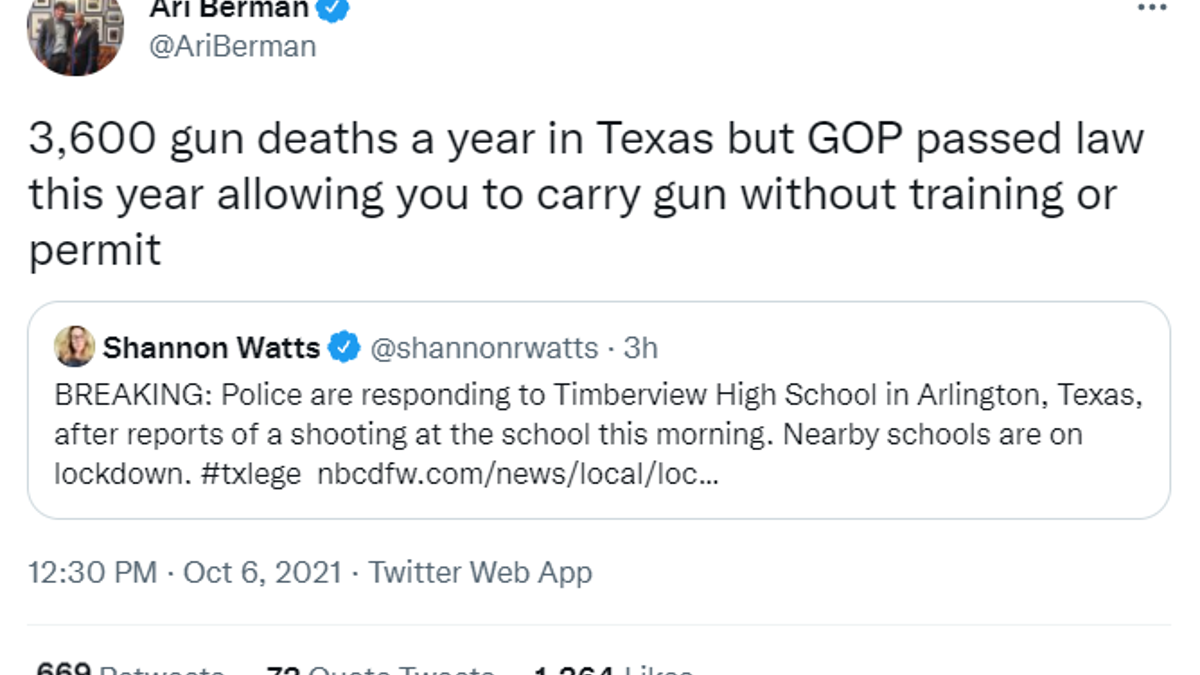 Twitter screenshot.
