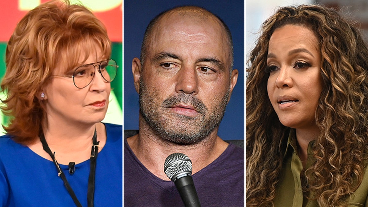 Joy Behar, Joe Rogan and Sunny Hostin