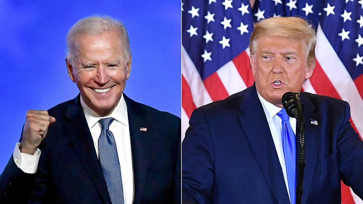 Joe BIden and Donald Trump candidates for president