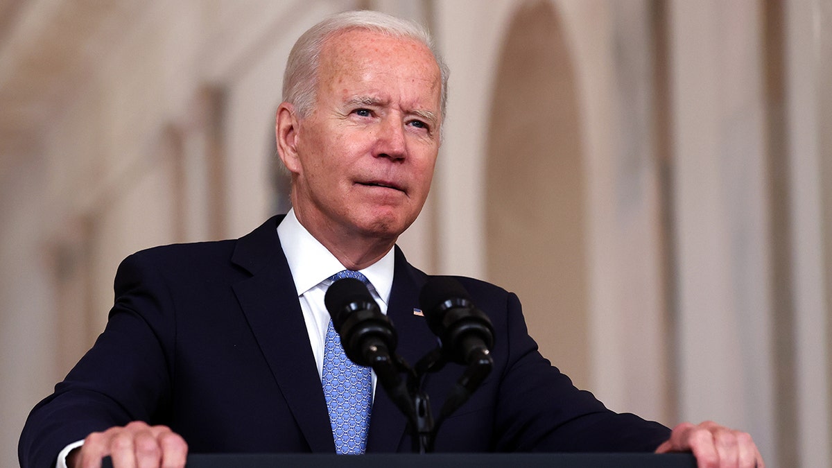 President Joe Biden speaks about Afghanistan
