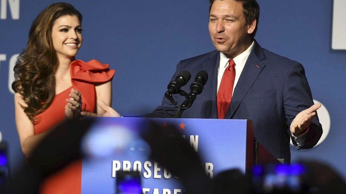 Casey and Ron DeSantis