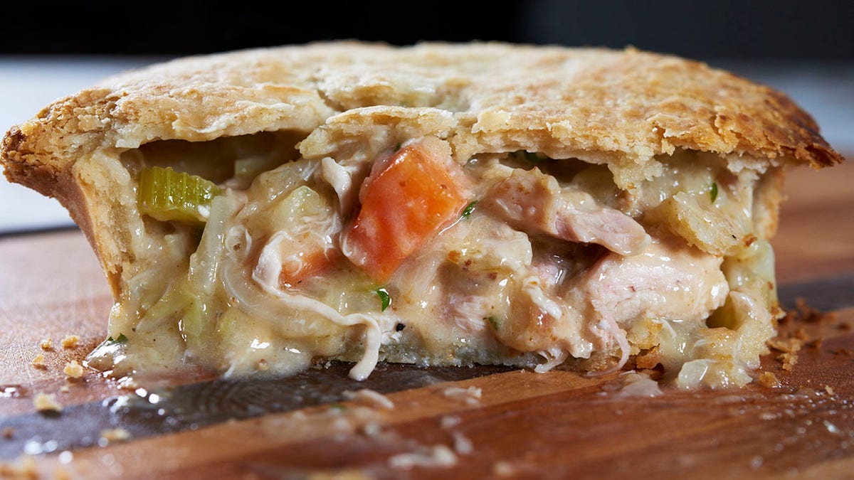 Homemade chicken pot pie Hamptons