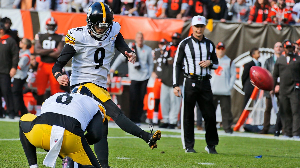 Pittsburgh Steelers kicker Chris Boswell's 43-yard FG gets