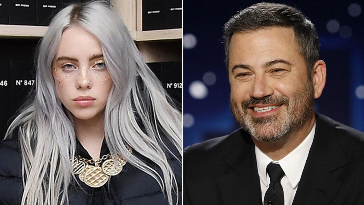 Billie Eilish called out Jimmy Kimmel during an appearance on his show.