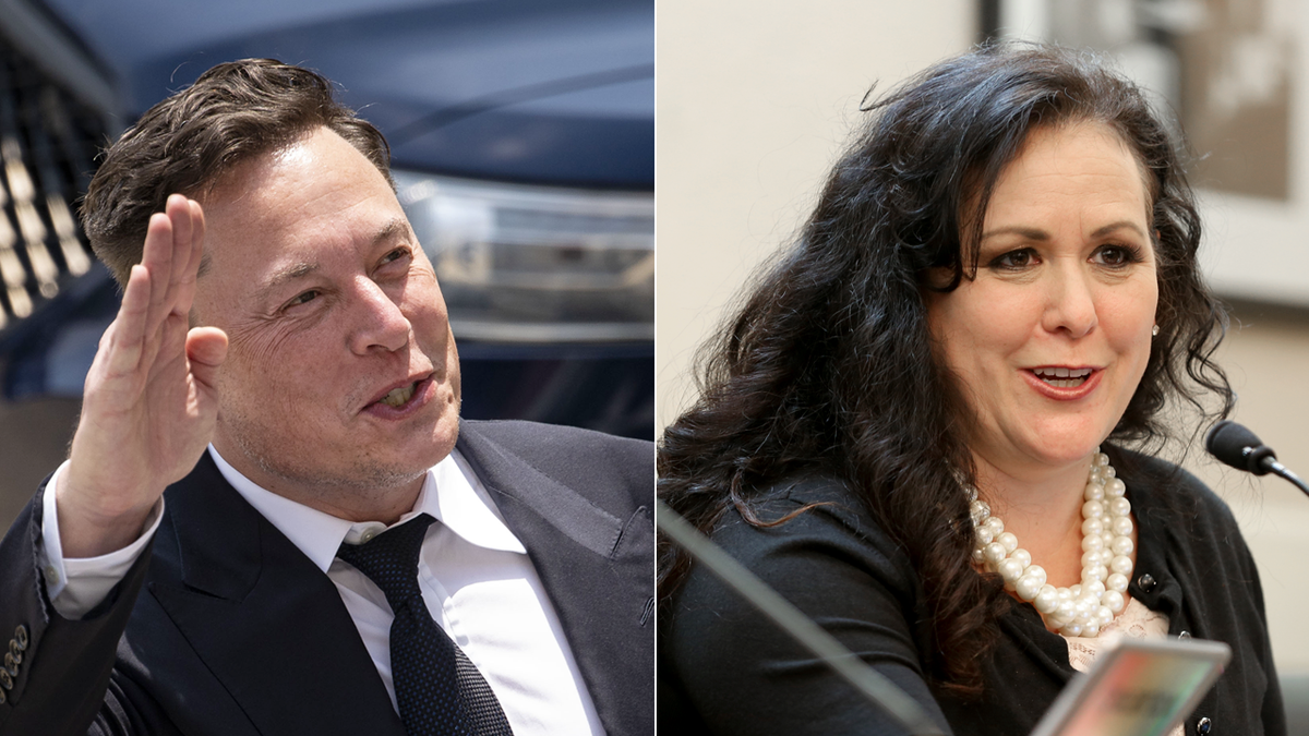 Elon Musk and Lorena Gonzalez