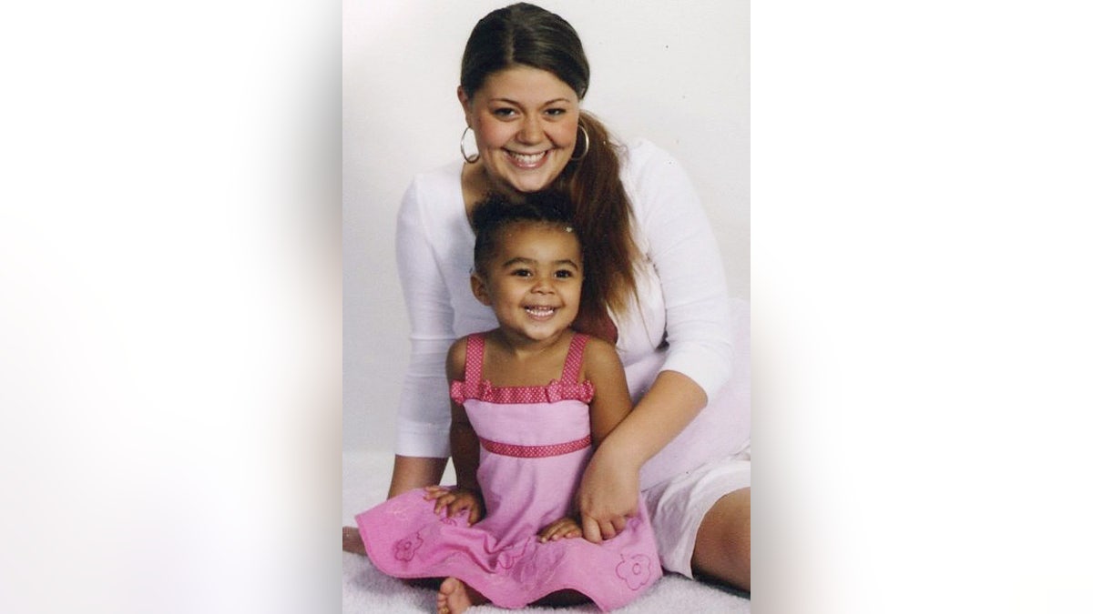 Megan Waterman with her daughter Lily in 2009, the year before Megan disappeared. ?Photo courtesy of Elizabeth Meserve.