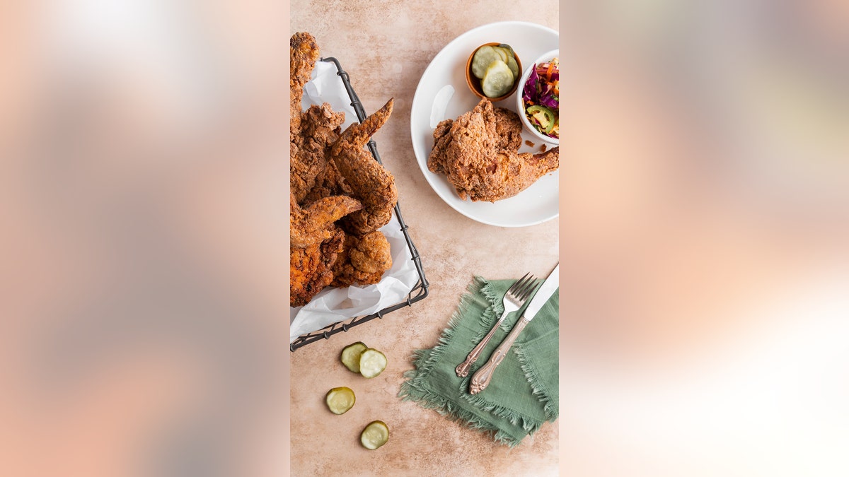 Next time you’re craving fried chicken on game day, consider making this air fryer fried chicken.