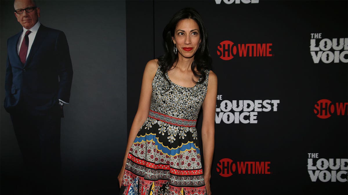 Huma Abedin at premiere 