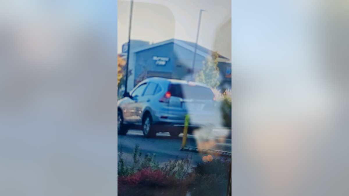 The suspects' getaway car, according to police.