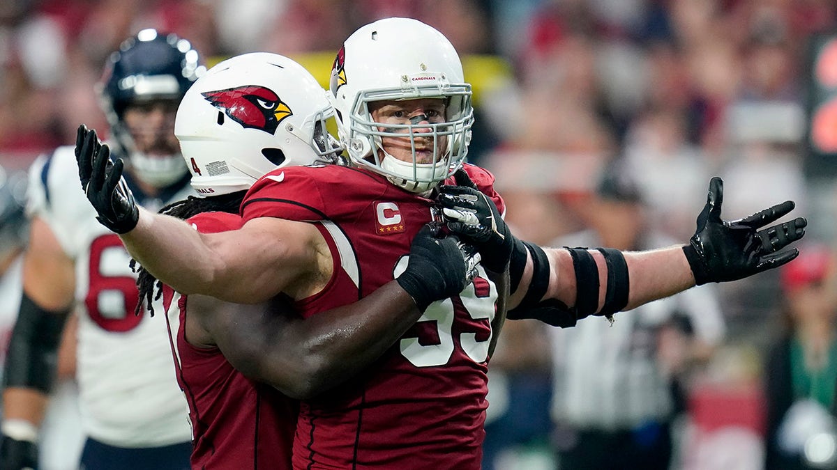 Arizona Cardinals defensive end J.J. Watt 