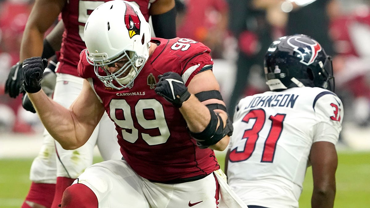 Arizona Cardinals defensive end J.J. Watt 