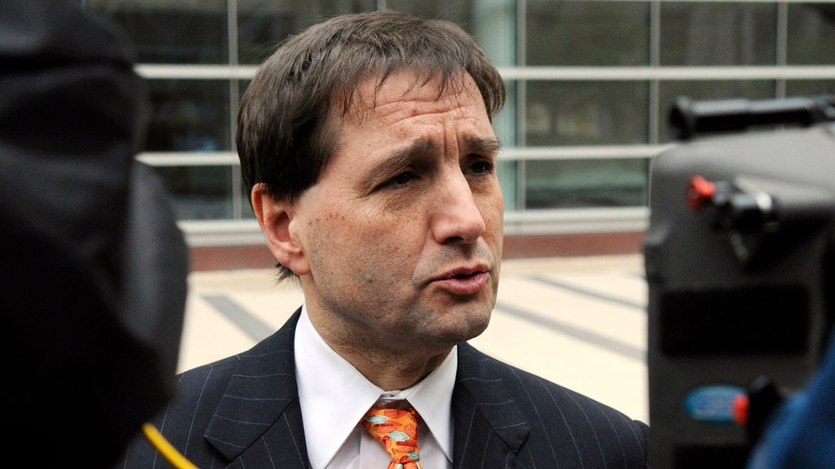 NFL lawyer Jeff Pash speaks to members of the media after leaving court- ordered mediation at the U.S. Courthouse on April 20, 2011 in Minneapolis, Minnesota. Mediation was order after a hearing on an antitrust lawsuit filed by NFL players against the NFL owners after labor talks between the two broke down.