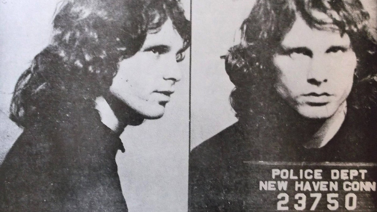 Jim Morrison mugshot