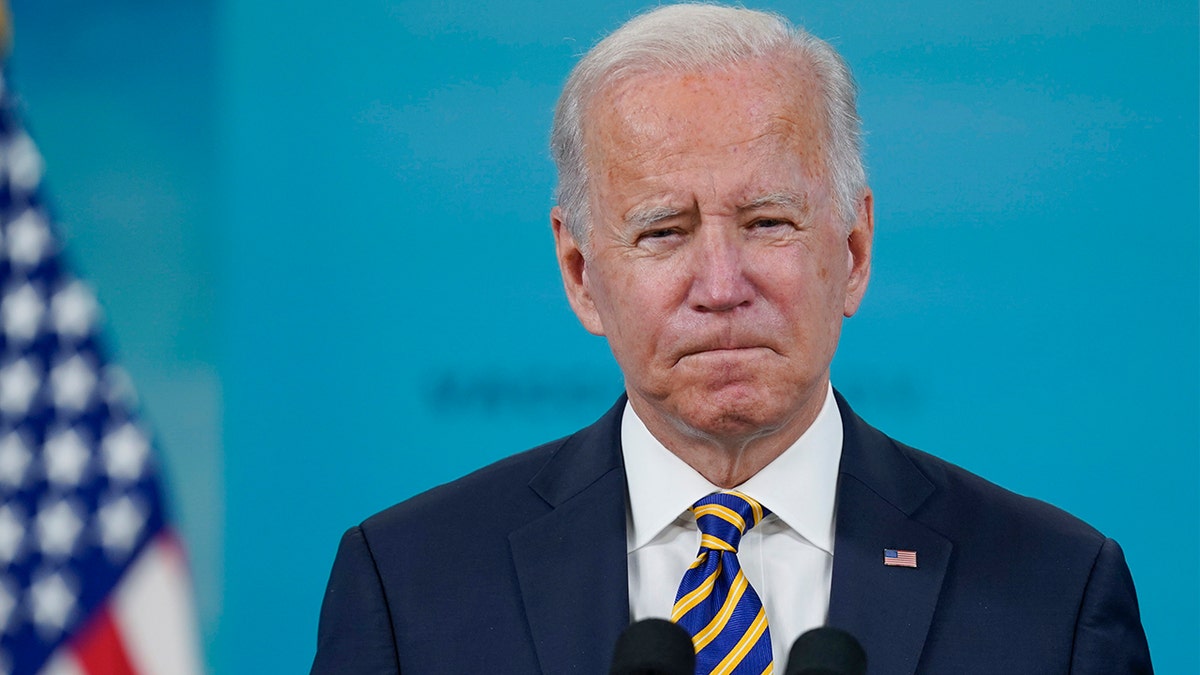 President Joe Biden delivers an update on the COVID-19 response and vaccination program, in the South Court Auditorium on the White House campus, Thursday, Oct. 14, 2021, in Washington. (AP Photo/Evan Vucci)