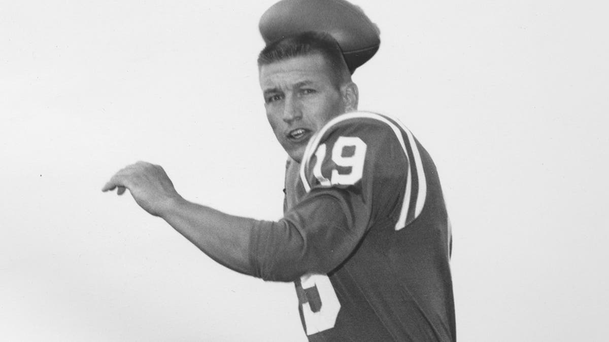 Johnny Unitas, number 19 from the Colts.