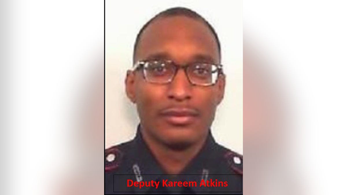 Kareem Atkins, 30, died of a gunshot wound after responding to a possible robbery and attempting to arrest a suspect, Constable Mark Herman shared on Facebook. 