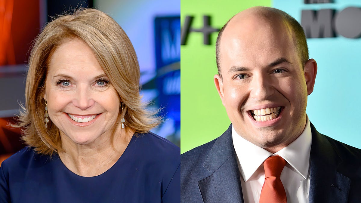 Veteran journalist Katie Couric laughed off criticism from CNN’s low-rated Brian Stelter. 