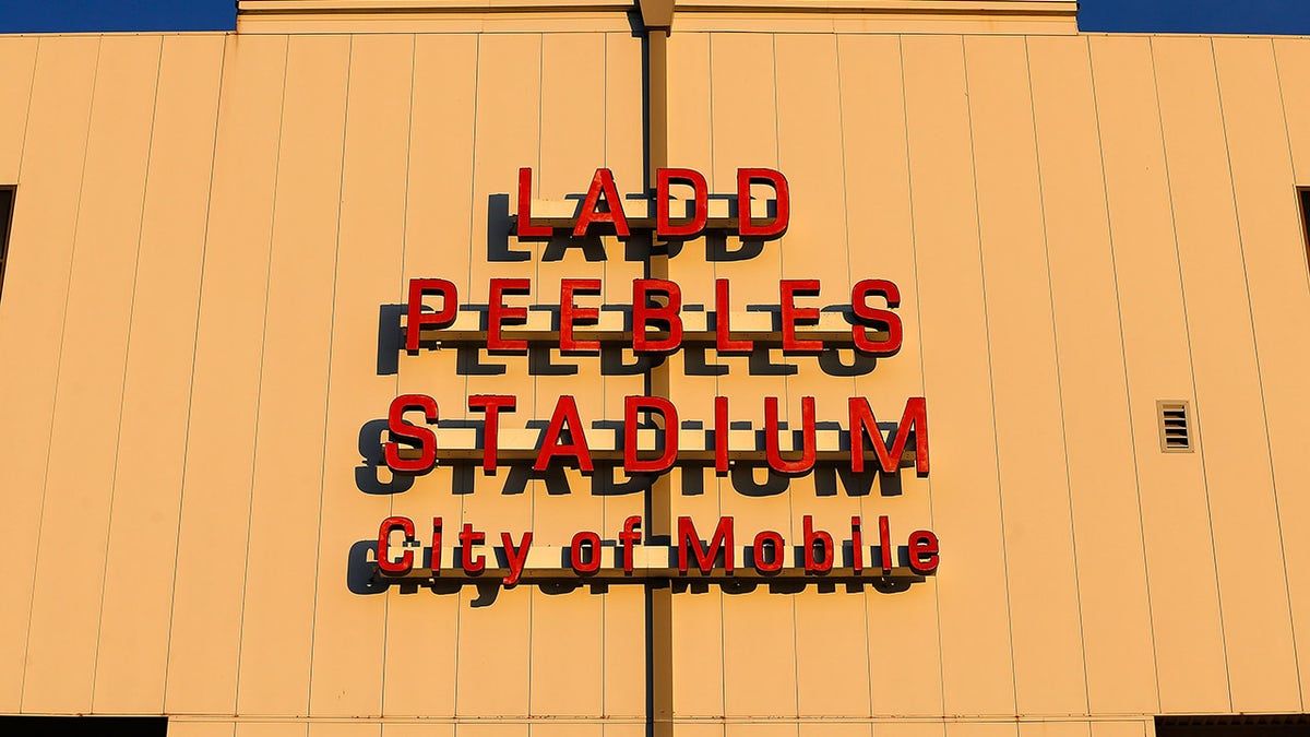 A general view of Ladd Peebles Stadium.