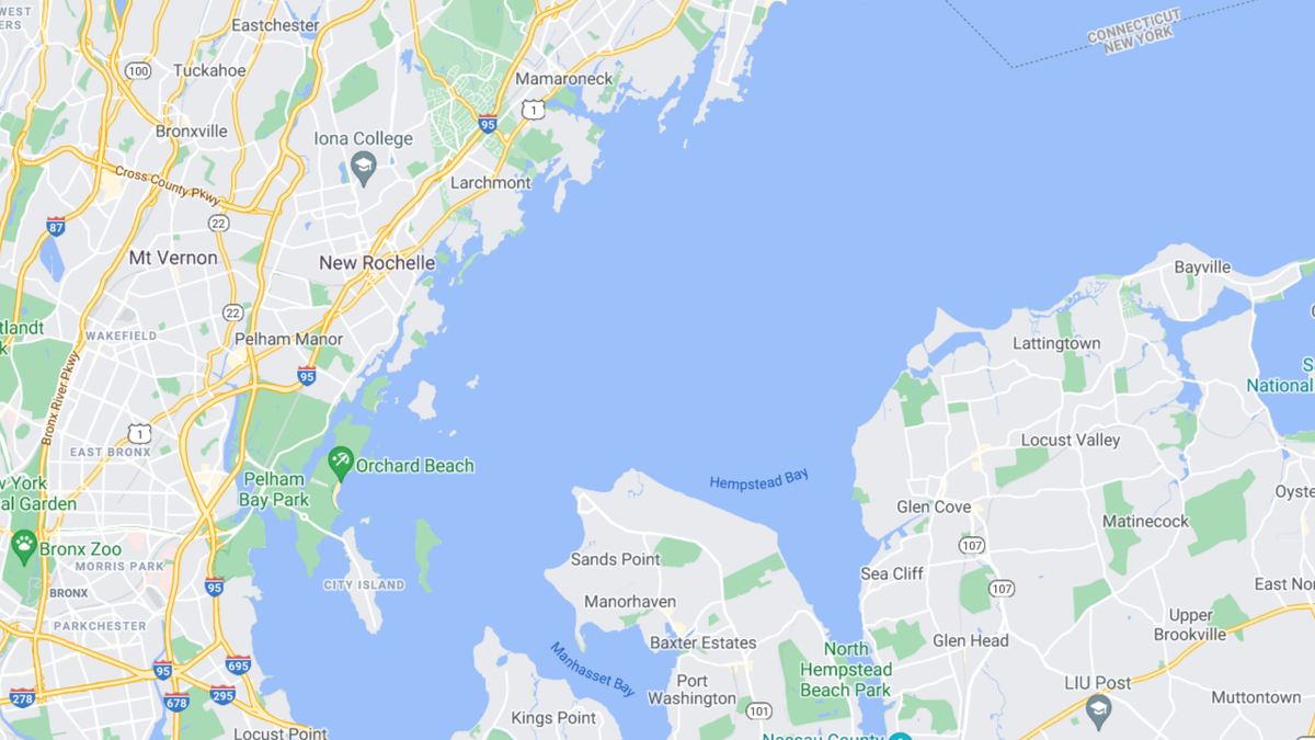 Broderick was trying to travel from Hempstead Bay to Mamaroneck, according to Fox5 NY.