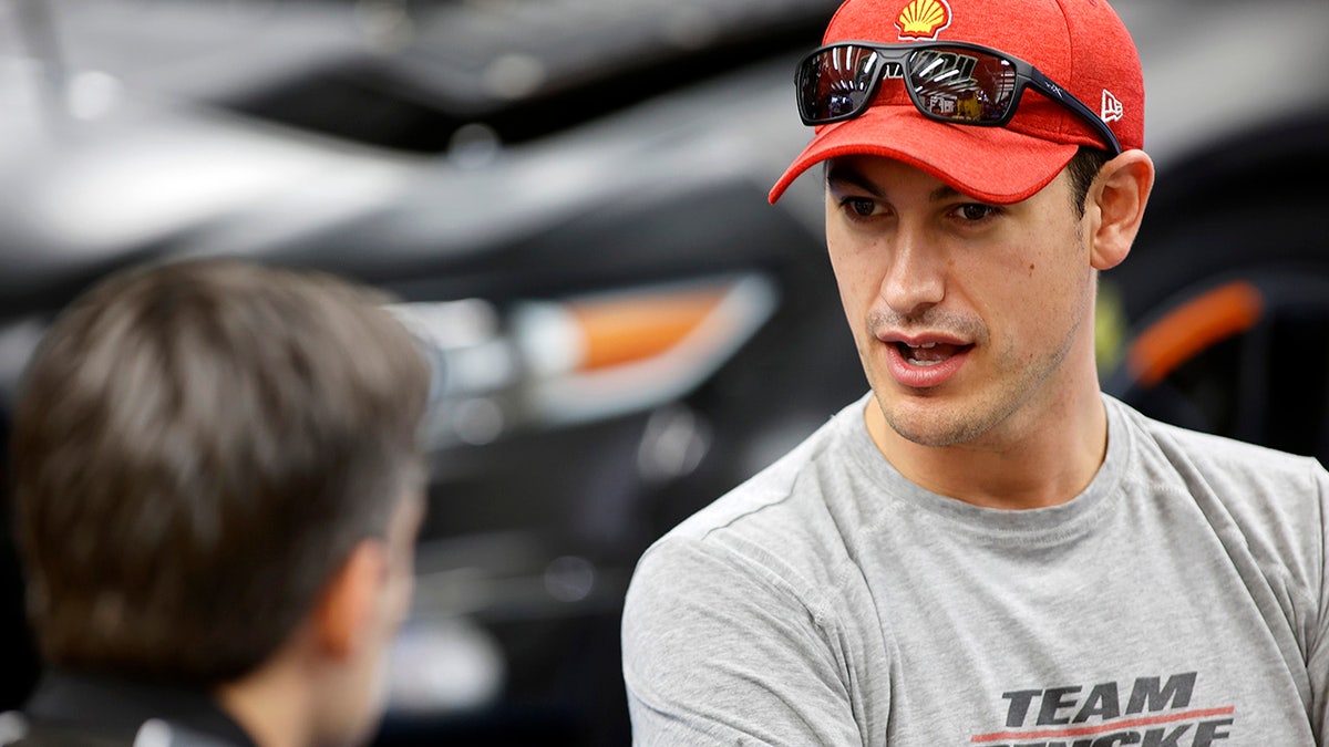 Joey Logano is heading into the NASCAR Playoffs' Round of Eight in seventh place.