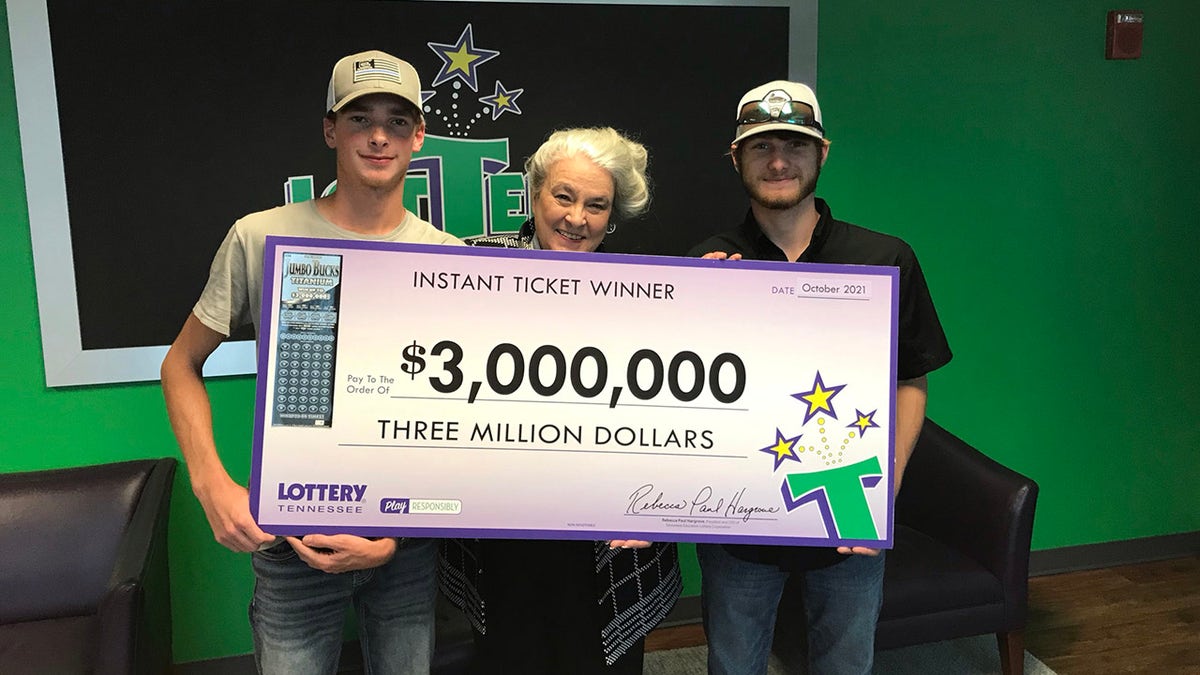 Tennessee teen friends win $3 million in $30 scratch-off lottery ticket