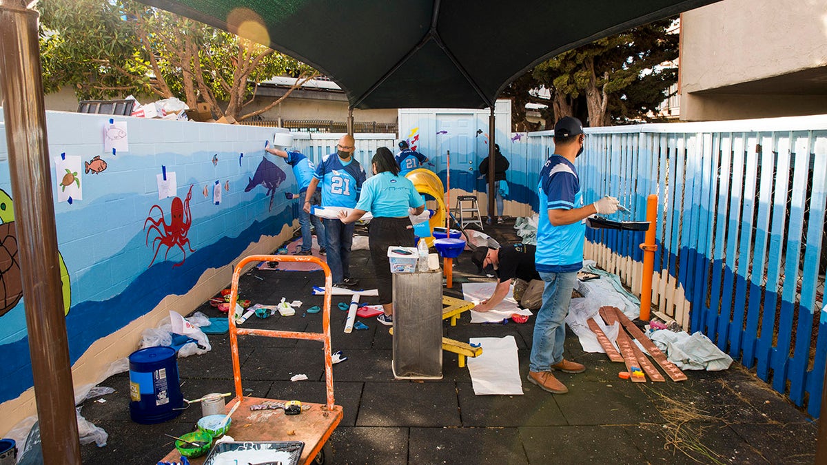 The shelter serves 15,000 homeless each year.