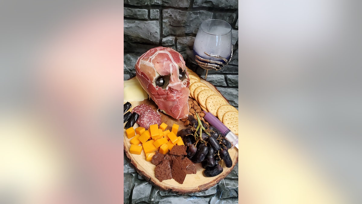 Halloween charcuterie board