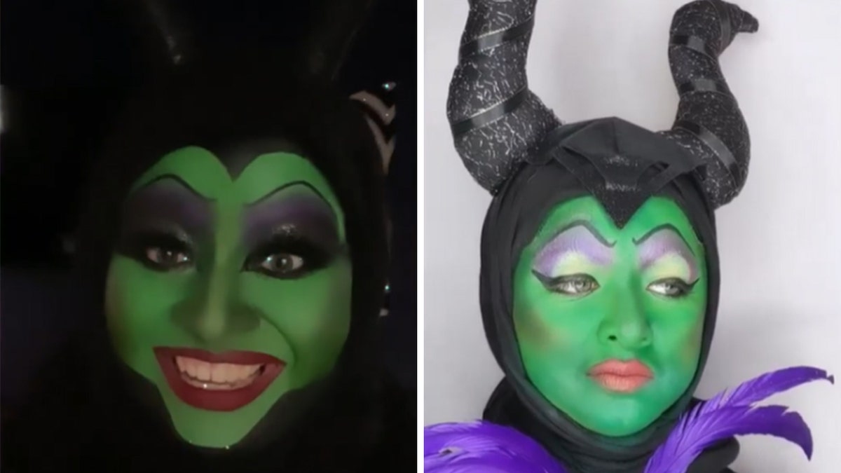 Mom s Halloween makeup skills transform daughters into iconic