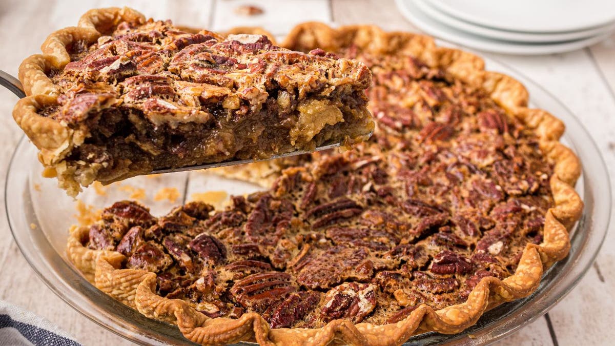 This pecan pie from Melanie Cagle of The Cagle Diaries is sure to please.