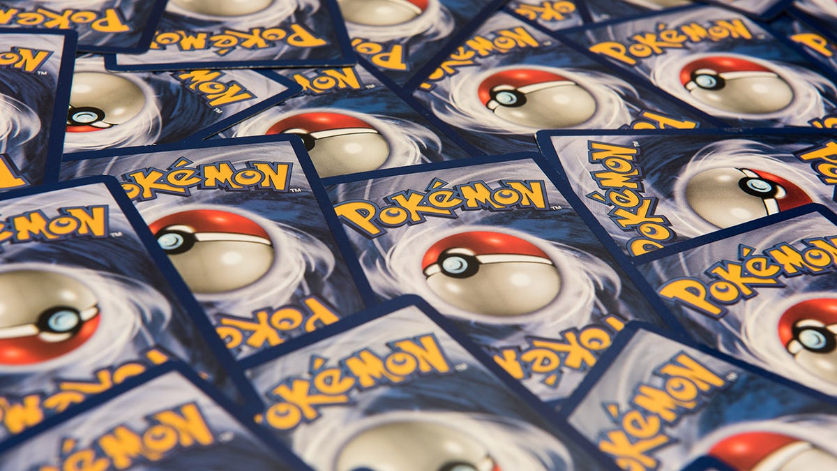 Pokemon trading cards