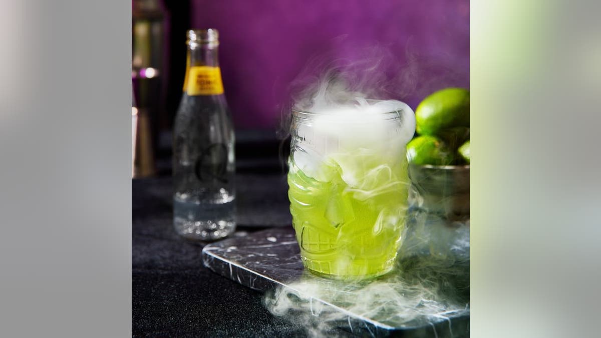 Frankenstein-inspired cocktail