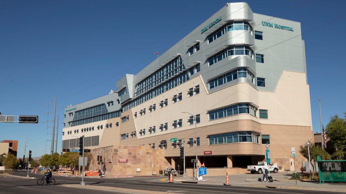 Hutchins was flown by helicopter to the University of New Mexico Hospital, where she was pronounced dead.