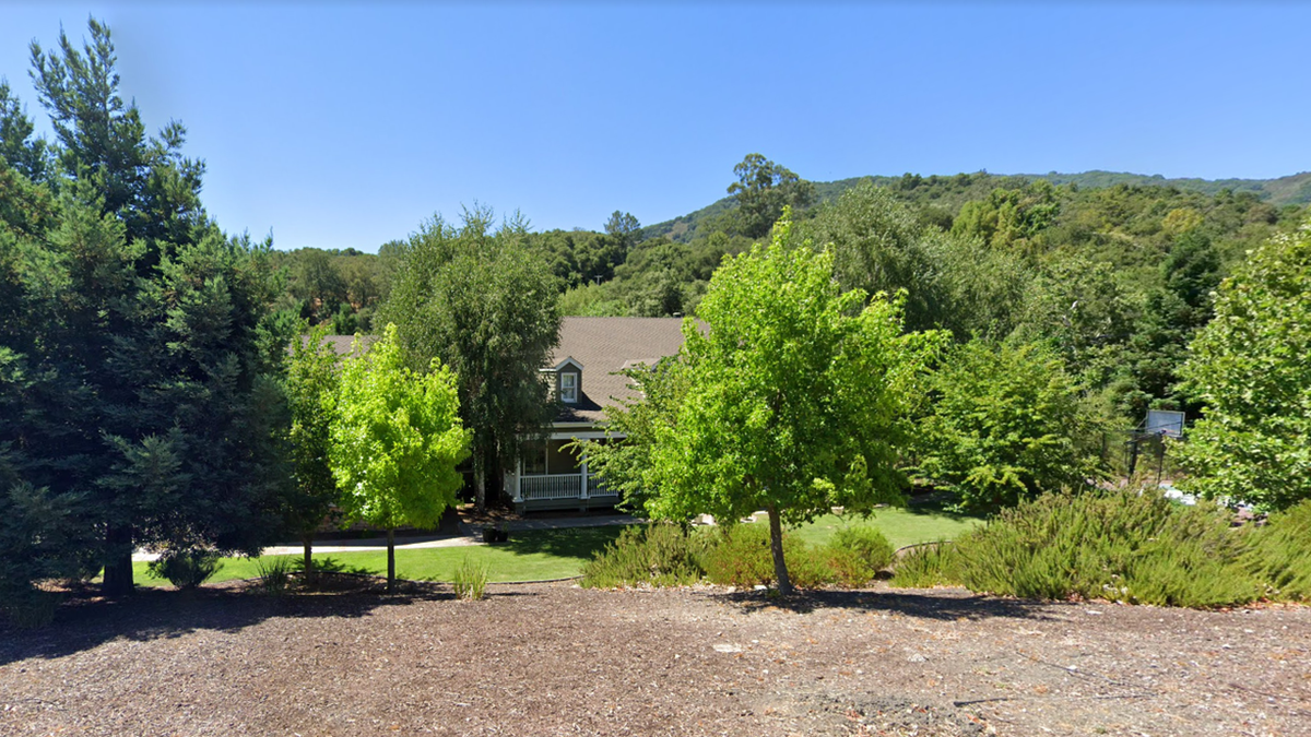 Screen shot of Los Gatos home where Shannon O'Connor lived (Google Maps)