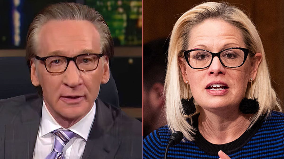 Bill Maher railed against an ‘outrageous’ intrusion against U.S. Sen. Kyrsten Sinema, D-Ariz.