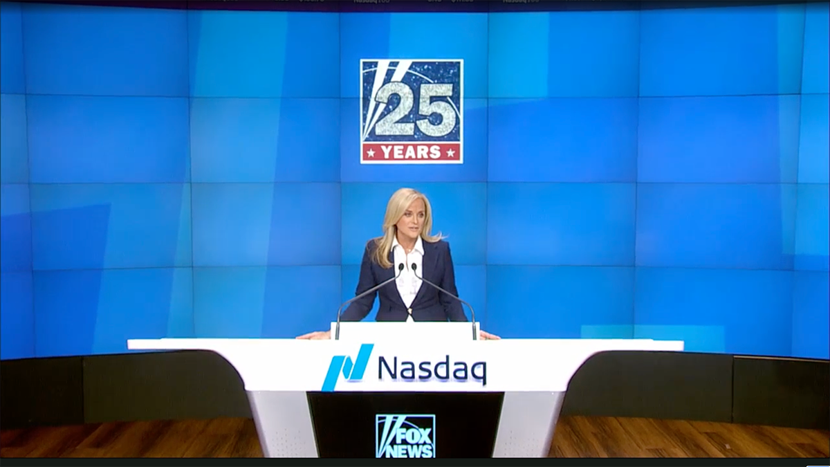 Earlier this year, FOX News Media CEO Suzanne Scott rang the Nasdaq Opening Bell Tuesday as network celebrates 25th anniversary.