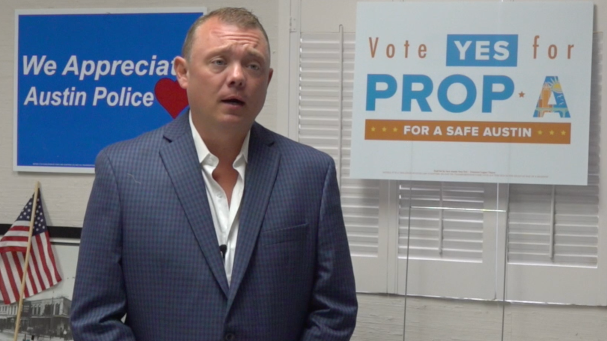Matt Mackowiak, Chair of the Travis County Republican Party and founder of Save Austin Now, the group behind Prop A
